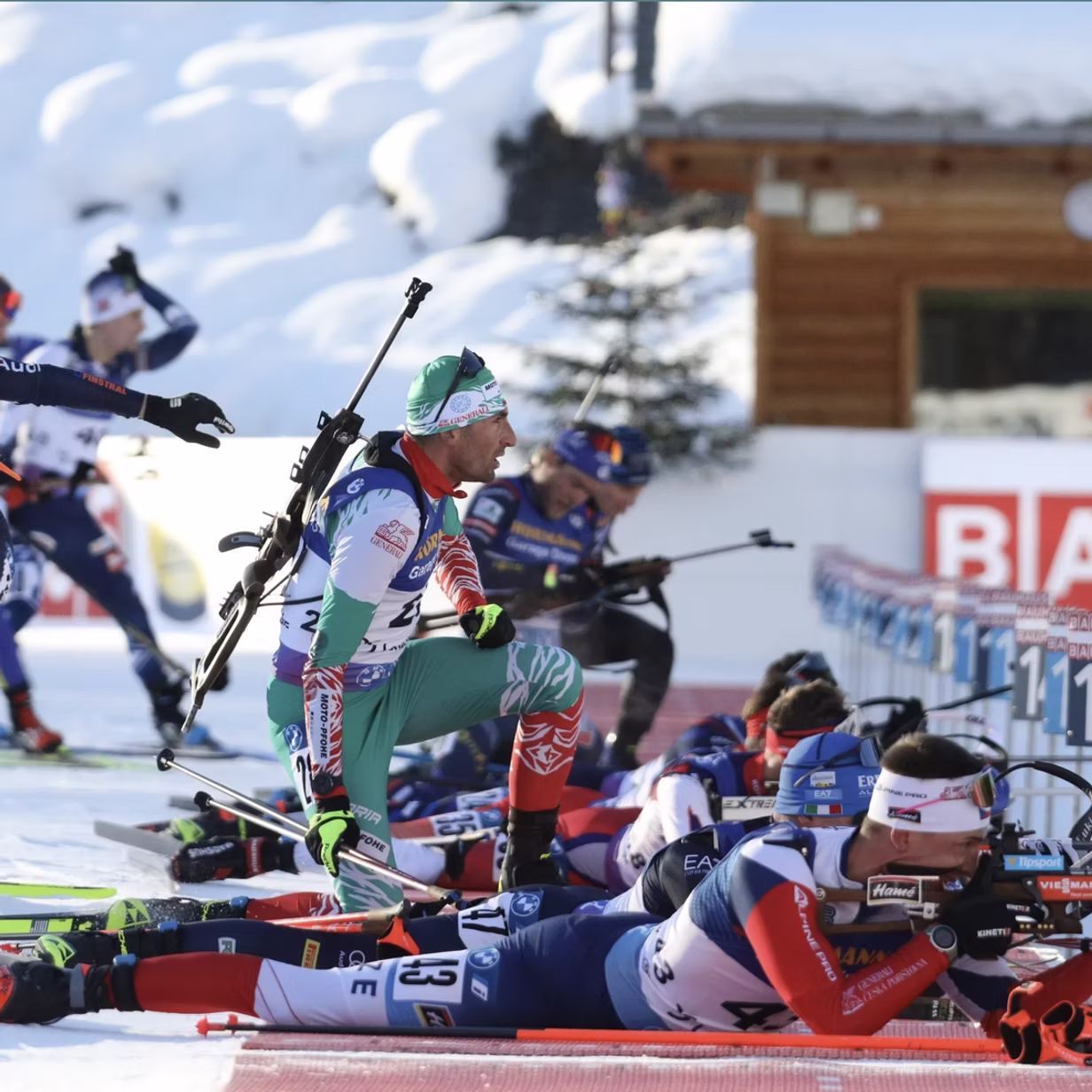 Biathlon-Wettkampf in Lenzerheide